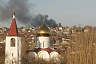 На улице Сызранской полыхает частный дом