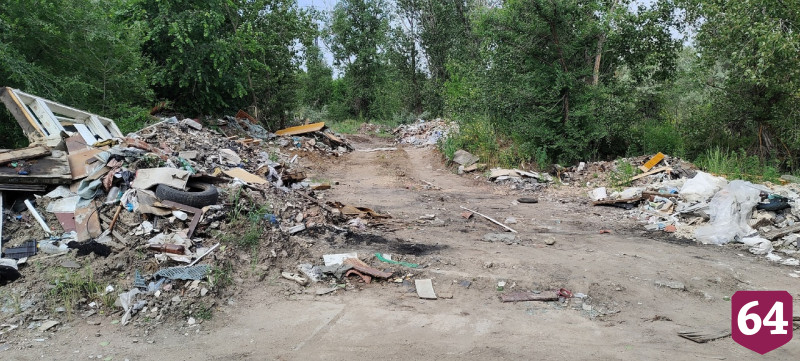 Горожанин пожаловался на растущую нелегальную свалку