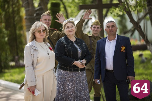 Интернат в Энгельсе отметил День Победы 