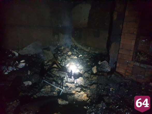 Под Саратовом на пепелище нашли останки дачника 