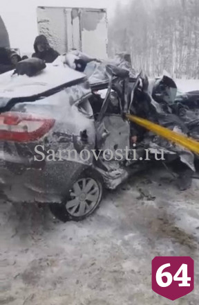 В аварии под Пензой разбились двое жителей Саратова