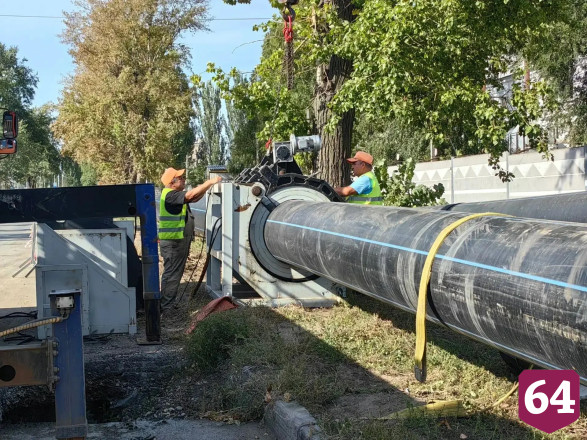 В Саратове продолжается обновление сетей водоканала 