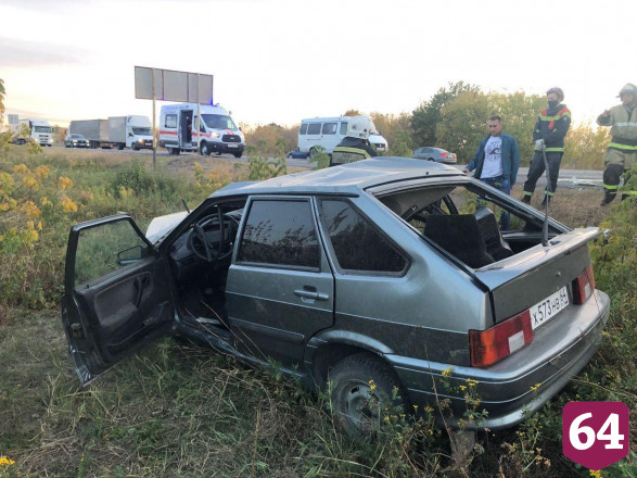 Под Саратовом в ДТП с фурой травмировался мужчина