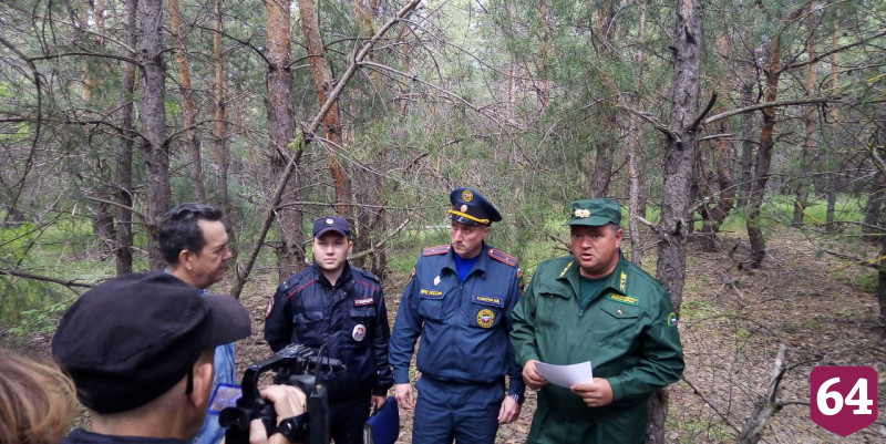 В лесу под Саратовом квадрокоптер помог найти грибника 