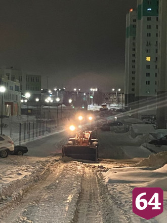 В Саратове для уборки снега закроют две улицы