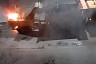 Саратовские пожарные тушили машину для уборки улиц