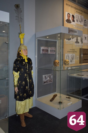 Житель древнего Укека из саратовского музея обрел лицо с бородой