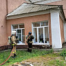 Пожарные «тушили» саратовский агропромышленный техникум