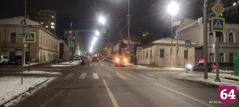 Велосипедист покалечился в ДТП с иномаркой в центре Саратова