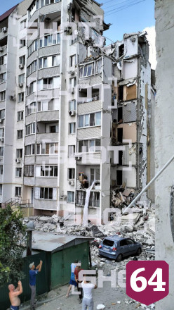 В Саратове при взрыве газа частично обрушилась многоэтажка 