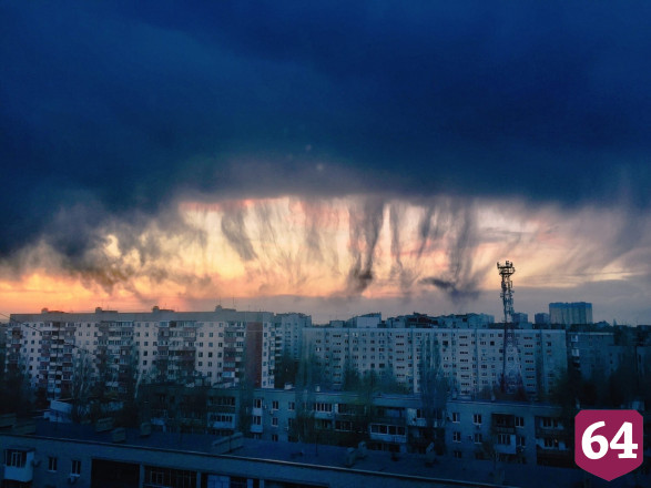 Жителей Саратова поразили странные облака над городом