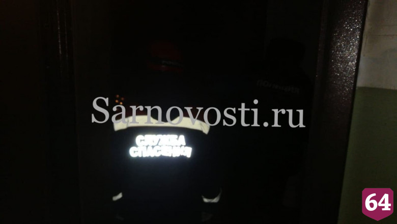 Под Саратовом загорелась квартира с двумя детьми