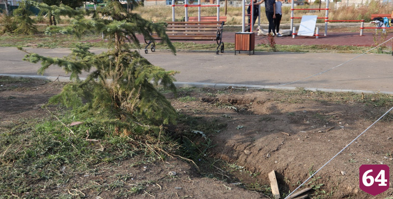 Фонари на площади саратовцы сравнили с виселицами 