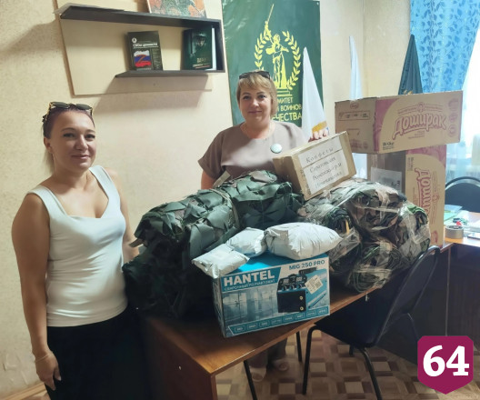 Жители саратовских сел передали на фронт антидроновые сети