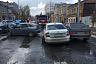 В центре Саратова столкнулись 4 автомобиля