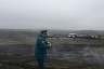 В тушении огня около лесного массива задействовали беспилотник 