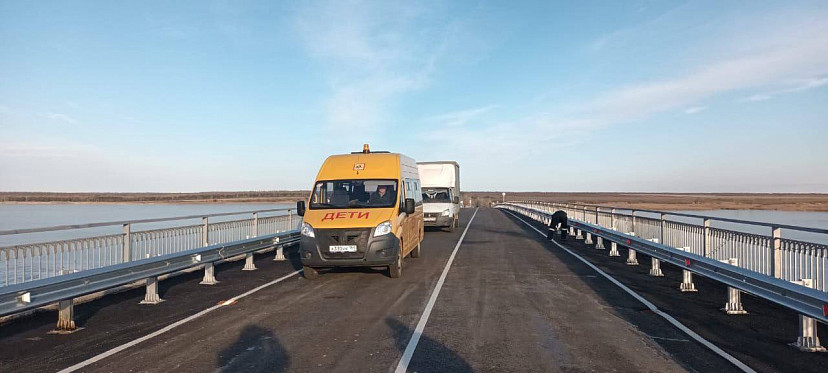 В Саратовской области открыли движение по новому мосту