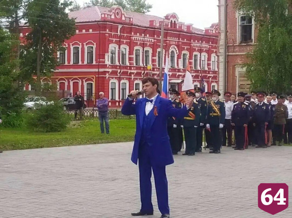 Шествие в Петровске возглавили военнослужащие 60-й Таманской ракетной дивизии