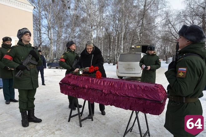 Под Саратовом простились с 42-летним бойцом ЧВК «Вагнер»