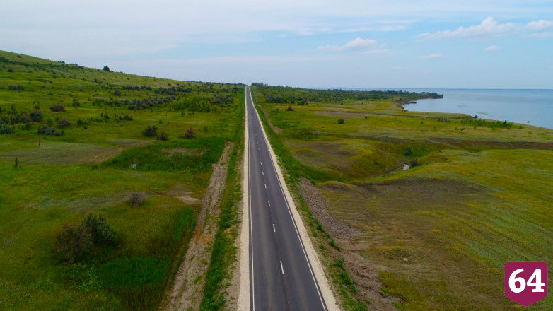 В Саратовской области отремонтировали дорогу к Музею лаптя