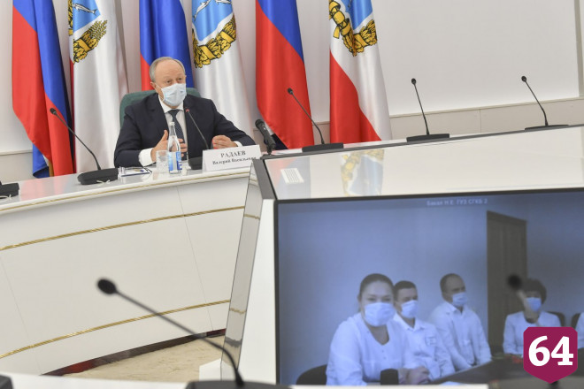 Губернатор сравнил труд саратовских медиков с подвигом