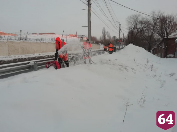 В Саратове для уборки снега закроют две улицы