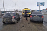 Водитель легковушки разбился в ДТП на выезде из Саратова 