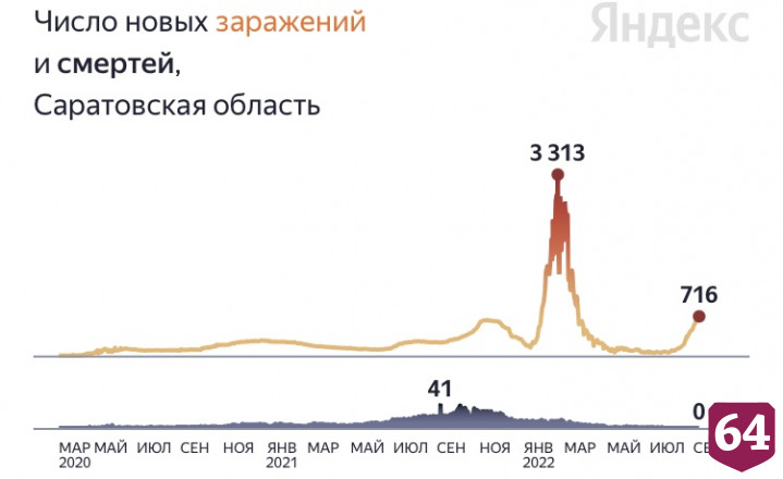 В Саратове продолжает держаться нулевая смертность от коронавируса