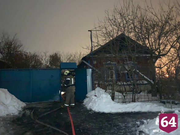 В Саратове на пожаре погибла 83-летняя женщина