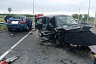 Водитель «Весты» погиб в аварии на трассе под Саратовом