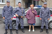  В Саратовской области росгвардейцы вернули домой заблудившуюся пенсионерку