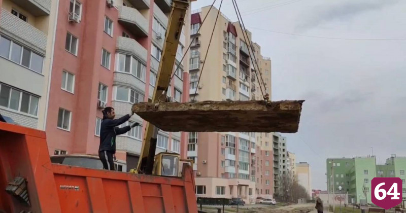 В Саратове начали строить дорогу к новой поликлинике