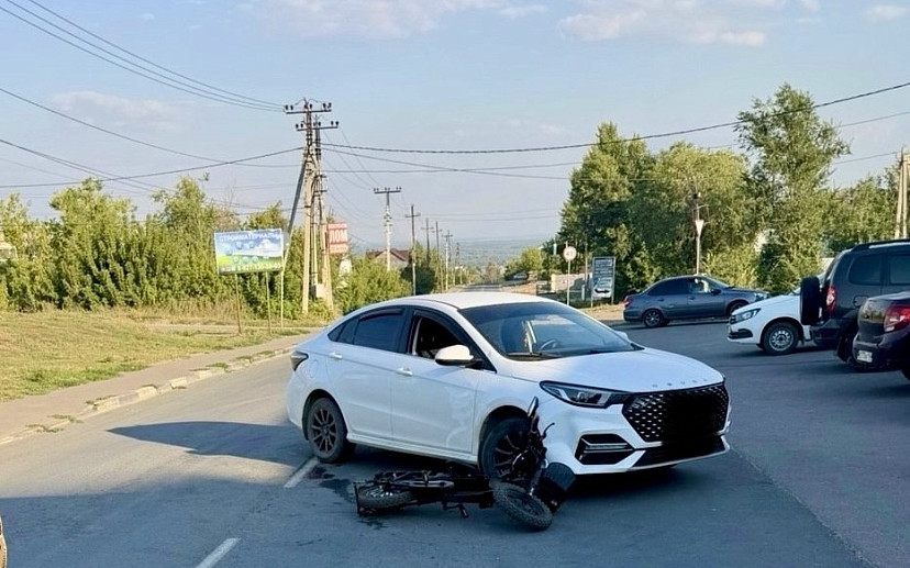 В Саратовской области покалечился мужчина на электровелосипеде