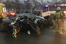 В центре Саратова иномарка протаранила пассажирский автобус