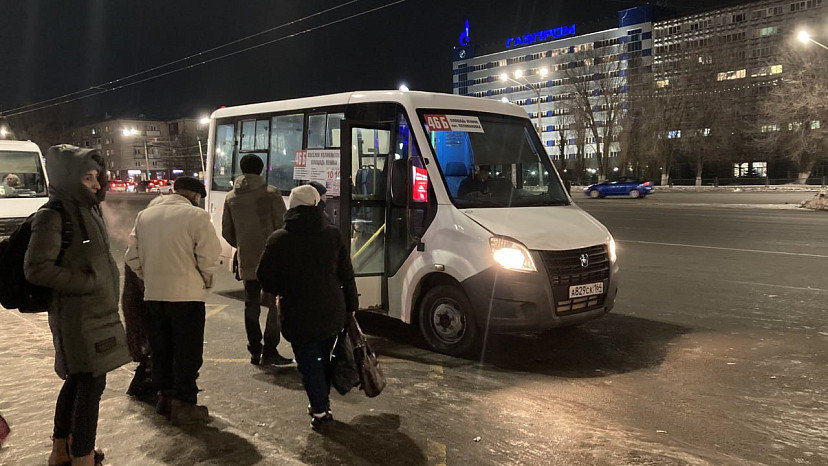 В час пик проверили дублирующие трамваи автобусы Саратова