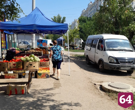 Торговую палатку убрали с тротуара после публикации «Региона 64» 
