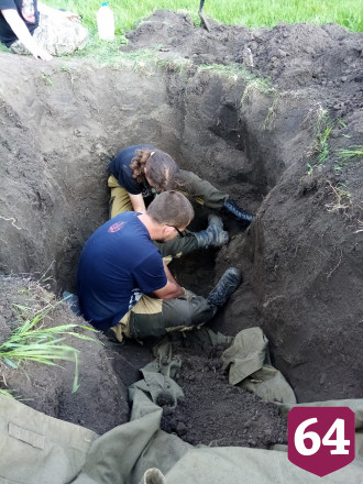 Саратовские поисковики вернулись с поля смерти под Воронежем