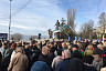 День космонавтики в Саратове открыли митингом у памятника Гагарину 