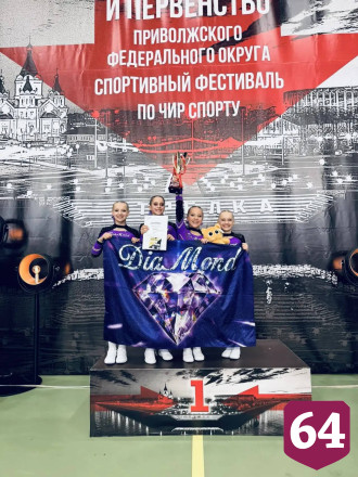 Саратовские чирлидерши привезли медали с престижных турниров