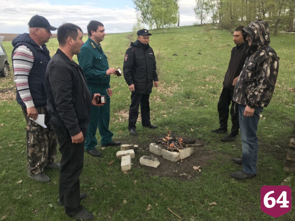 Нарушители заплатят за костер в лесу под Саратовом