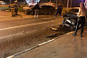 На кольце перед мостом произошло лобовое ДТП