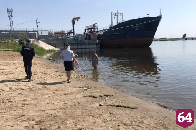 Саратовцев оштрафовали за купание на диких пляжах 