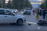 Мотоциклист погиб в ДТП с «Грантой» в Саратовской области