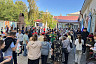 В Саратовской области на казачьем фестивале кормили щами и фланкировали шашкой