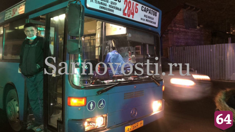 В Саратове женщине потребовалась медпомощь после поездки на автобусе