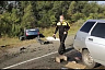 Обнародовано видео аварии с 3 погибшими под Саратовом