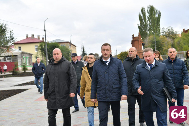 В райцентре под Саратовом к ноябрю благоустроят пешеходную зону