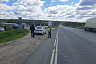 На саратовской трассе иномарка с автоледи протаранила фуру