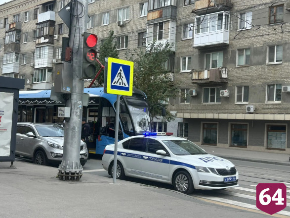 В Саратове из-за ДТП встали трамваи 