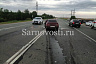 В массовой аварии под Саратовом пострадали 3 человека